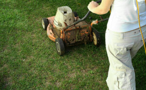 use of lawn mower