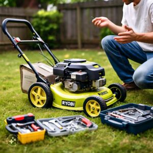 ryobi lawn mower troubleshooting