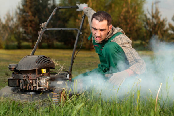 Why Is My Push Mower Smoking White?