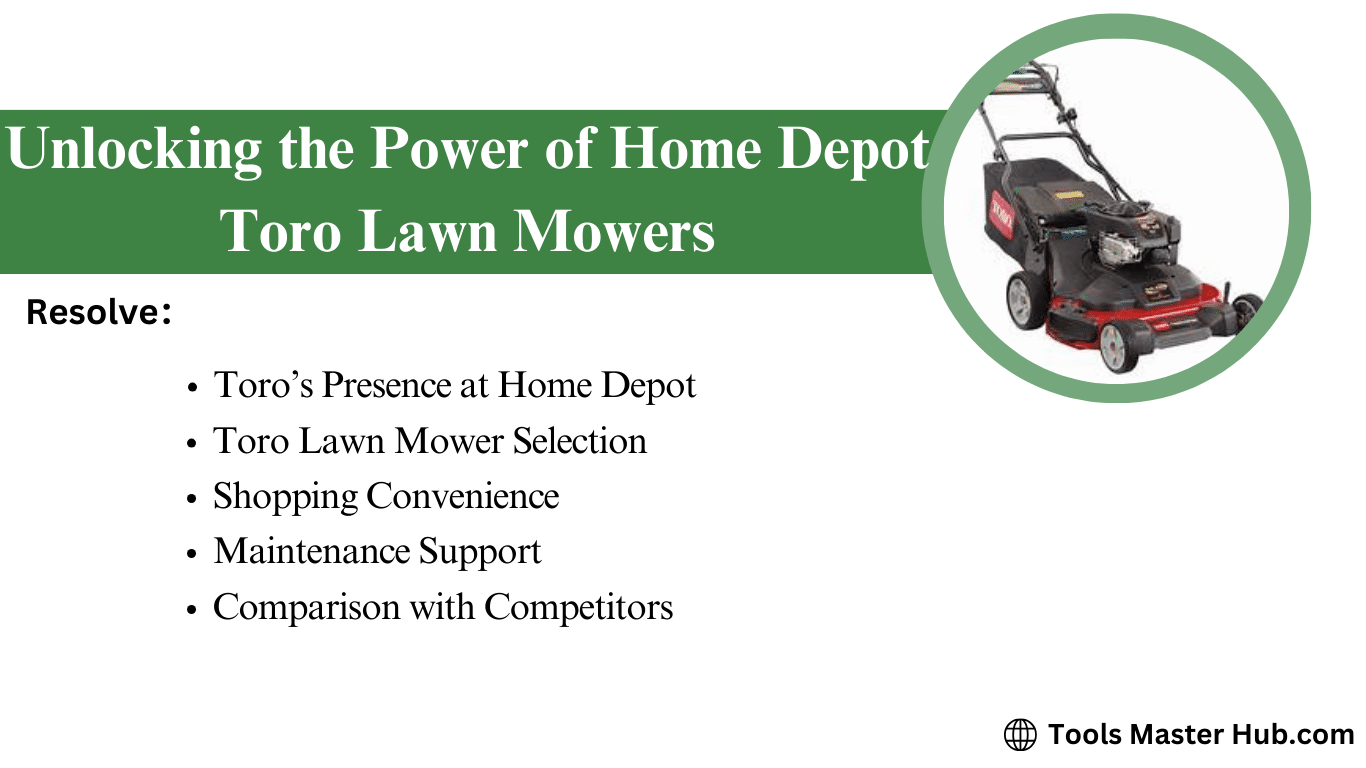 Home Depot Toro Lawn Mower