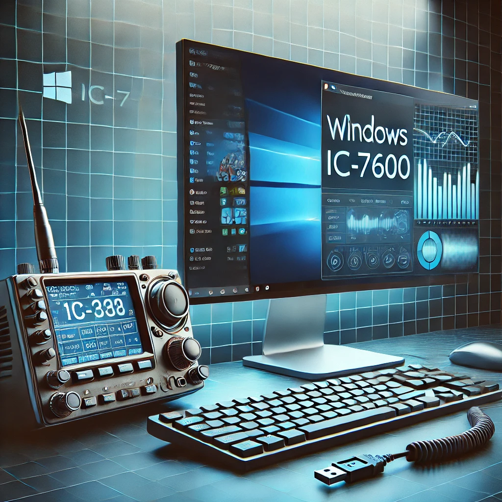 Windows IC-7600 Software